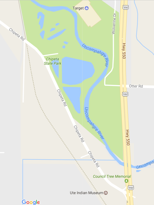 Chipet Lake map